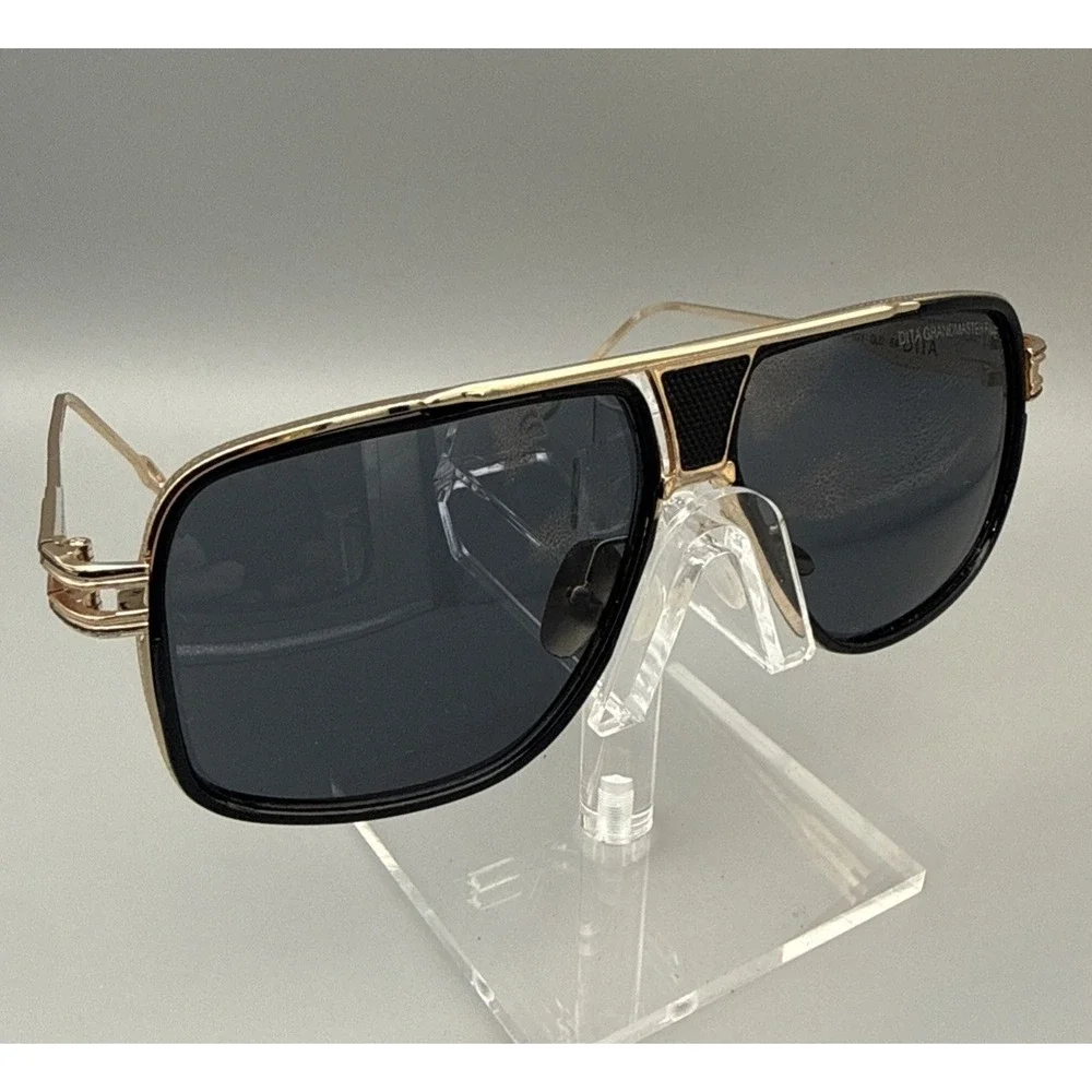 DITA GRANDMASTER-FIVE DRX-2077 64mm  Sunglasses Gold Black Frame Black Gradient